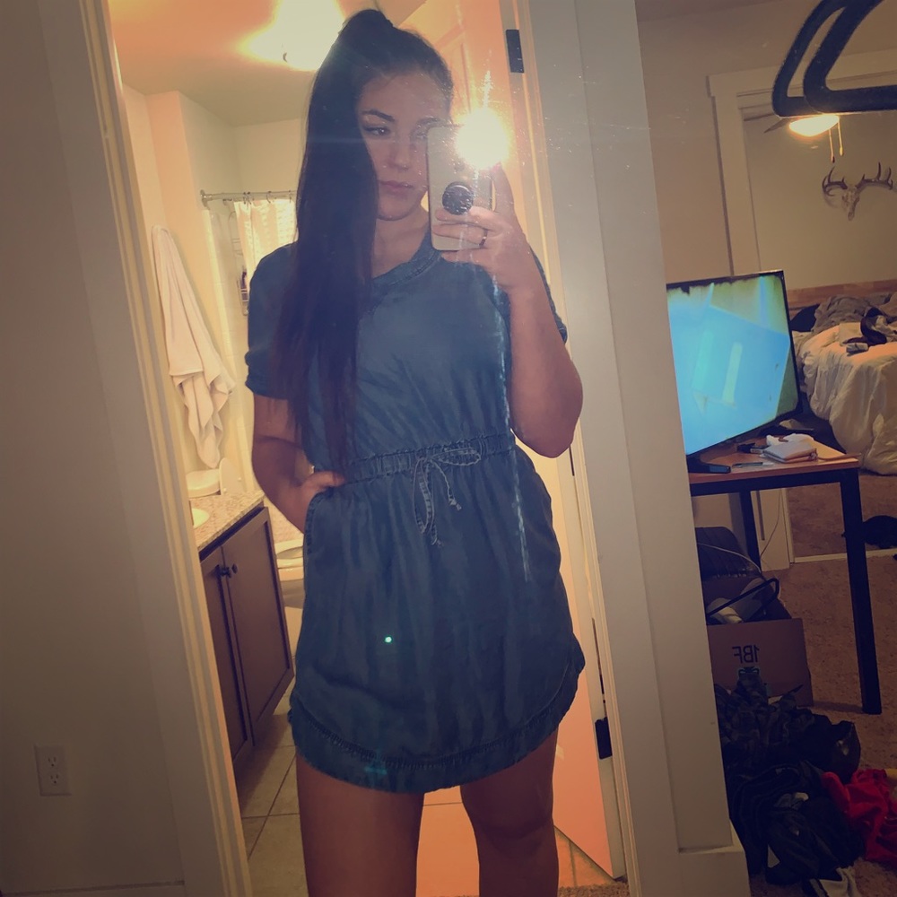 J.CREW Jean Pocket Dress